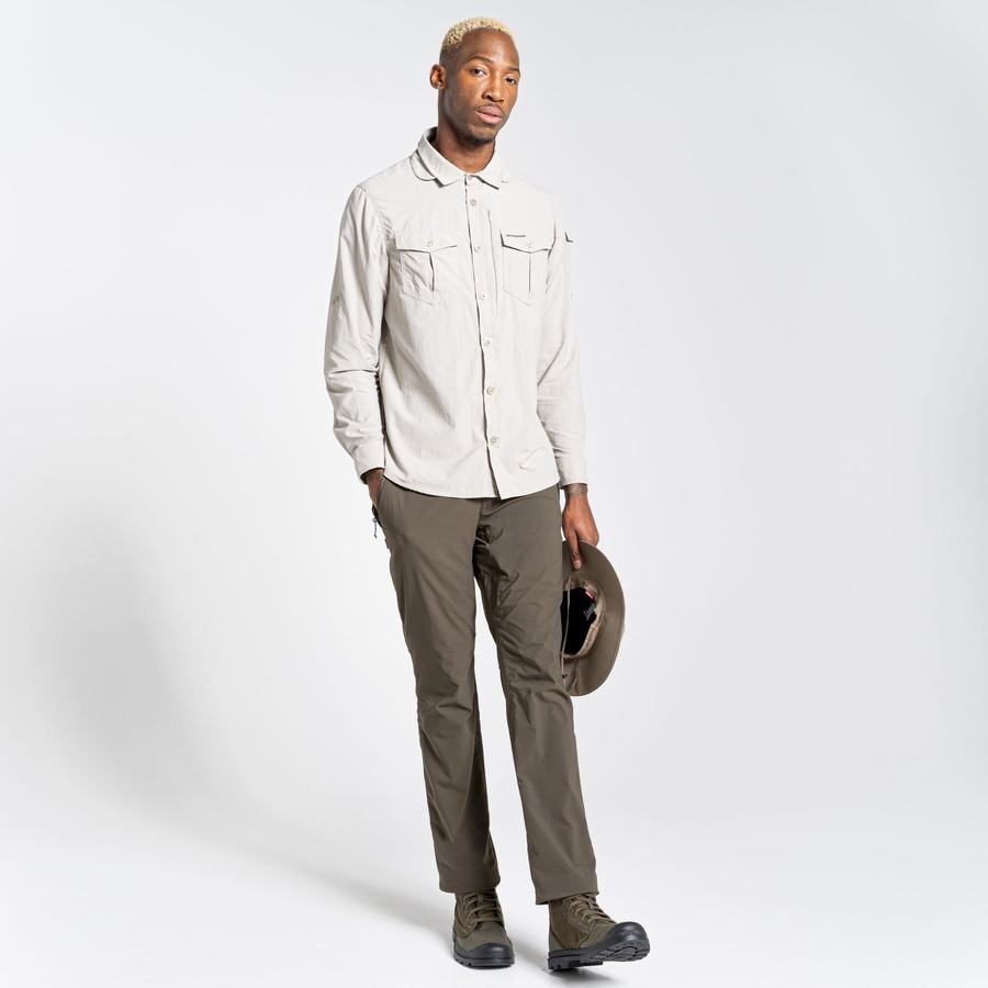 Green Craghoppers NosiLife Pro II Men's Trousers | EQA3870QA