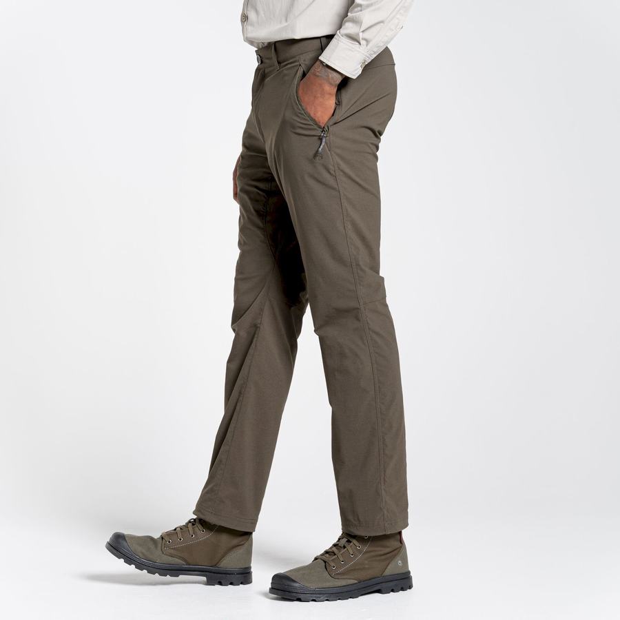 Green Craghoppers NosiLife Pro II Men's Trousers | EQA3870QA