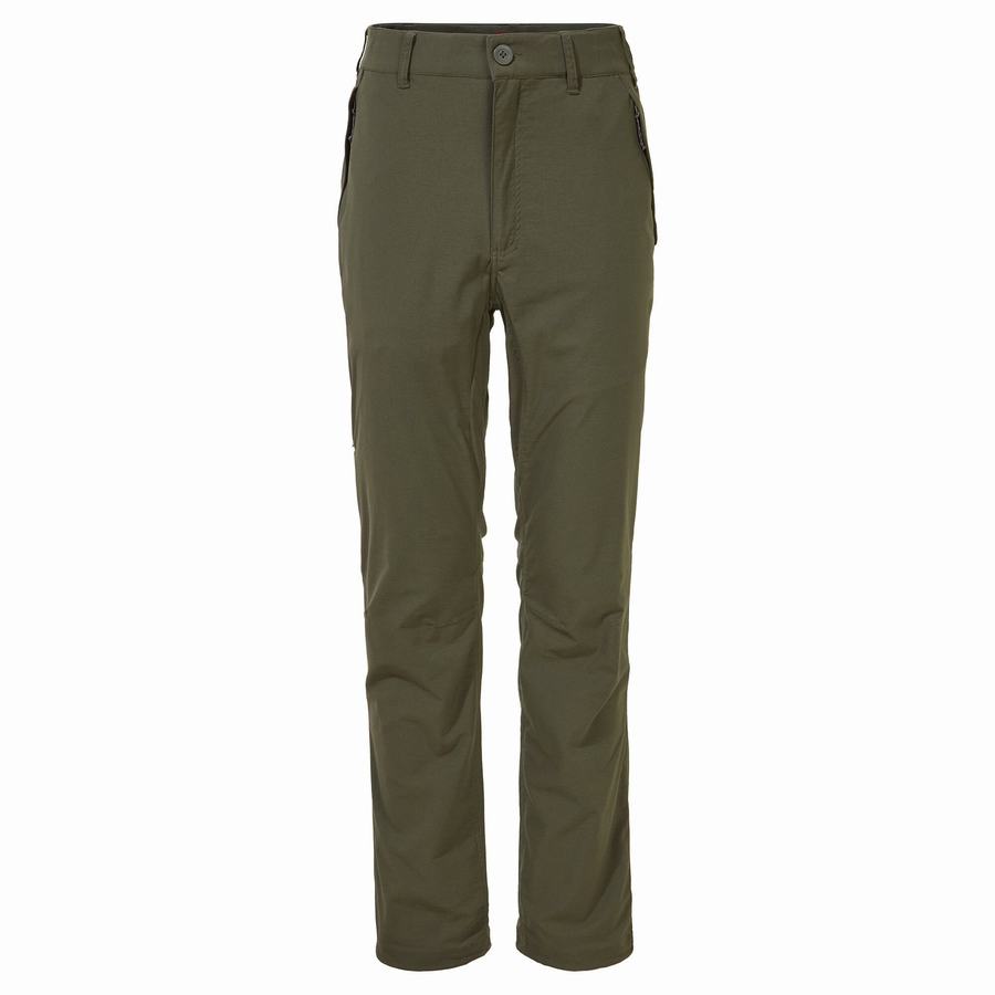 Green Craghoppers NosiLife Pro II Men's Trousers | EQA3870QA