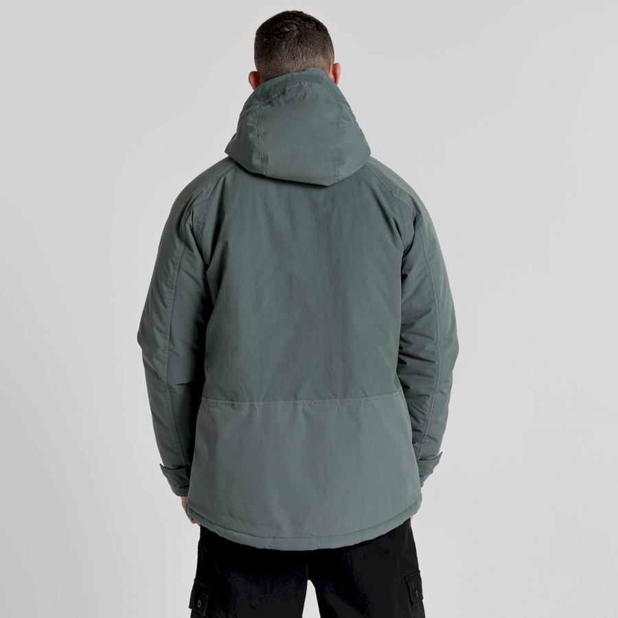 Green Craghoppers Sinclair Insulated Men's Jackets | JBE5435XB