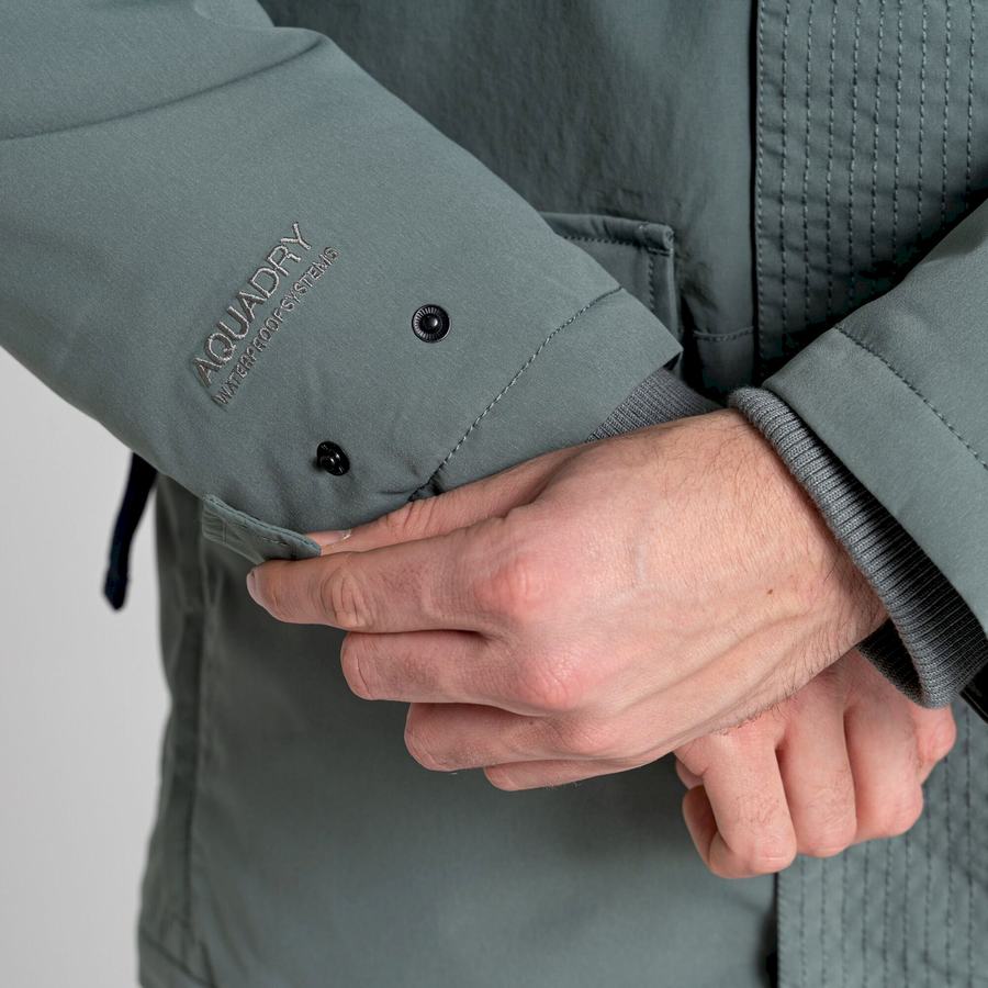 Green Craghoppers Sinclair Insulated Men's Jackets | JBE5435XB