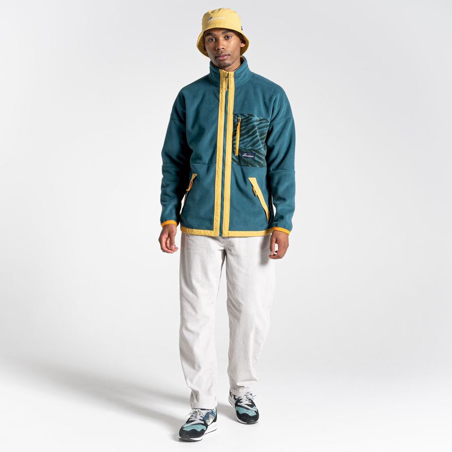 Green Craghoppers Welwood Men's Sweaters | IVH4153QS