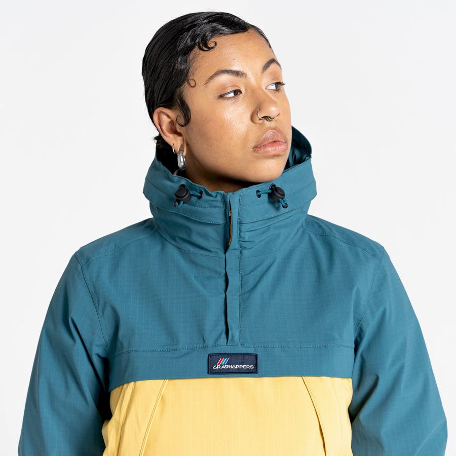 Green Yellow Craghoppers Waterproof Anderson Cagoule Men's Jackets | TOZ2172AT