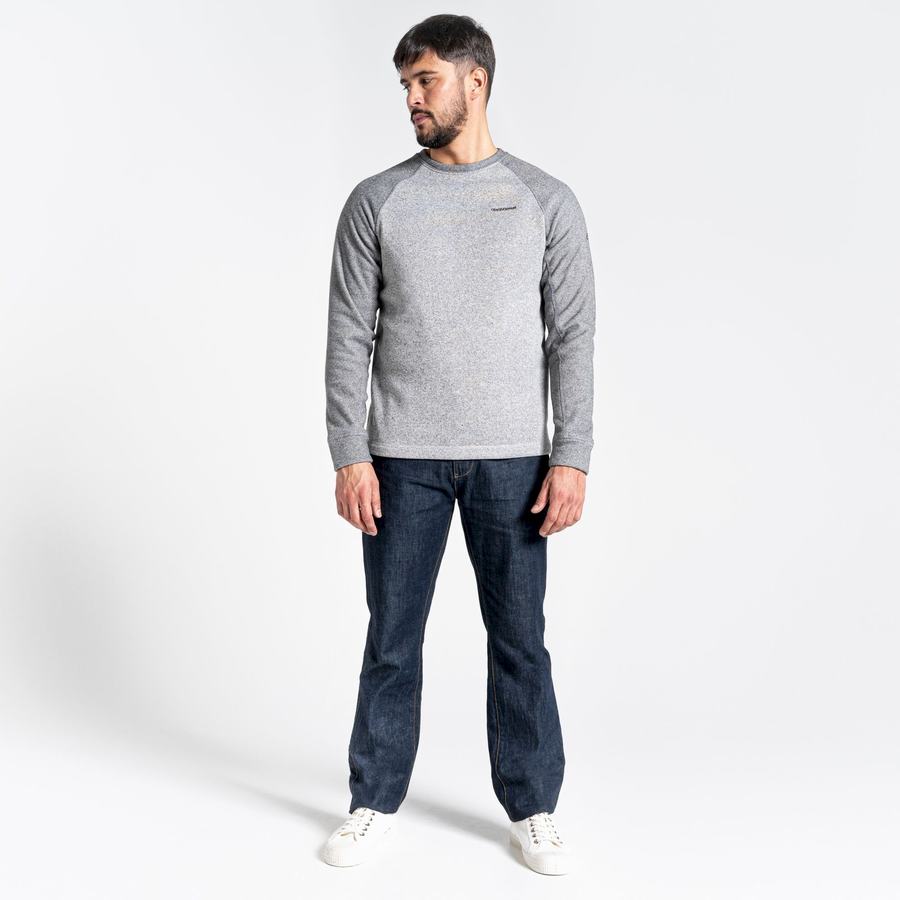 Grey Craghoppers Barker Jumper Men's Sweatshirts | LMK7999DI