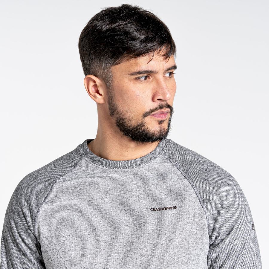 Grey Craghoppers Barker Jumper Men's Sweatshirts | LMK7999DI