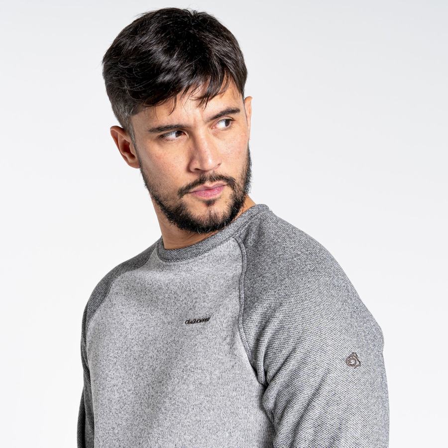 Grey Craghoppers Barker Jumper Men's Sweatshirts | LMK7999DI