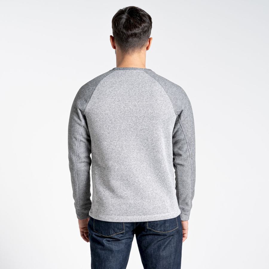 Grey Craghoppers Barker Jumper Men's Sweatshirts | LMK7999DI