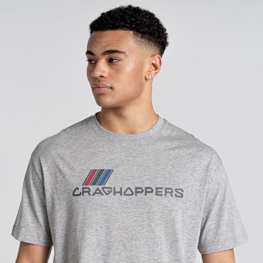 Grey Craghoppers Crosby Short Sleeved Women's T-Shirts | ECU9444ER