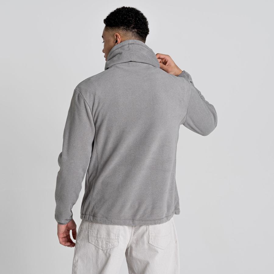 Grey Craghoppers Frey Overhead Men's Sweatshirts | DUS1519OQ