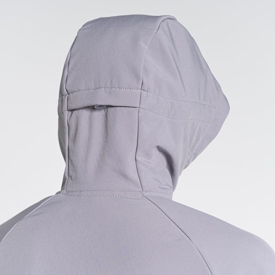 Grey Craghoppers Kalti Weatherproof Hooded Women's Jackets | ERV5275IC