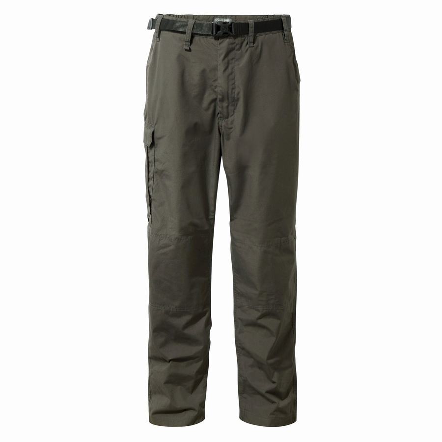 Grey Craghoppers Kiwi Classic Men's Trousers | OXG6046NE