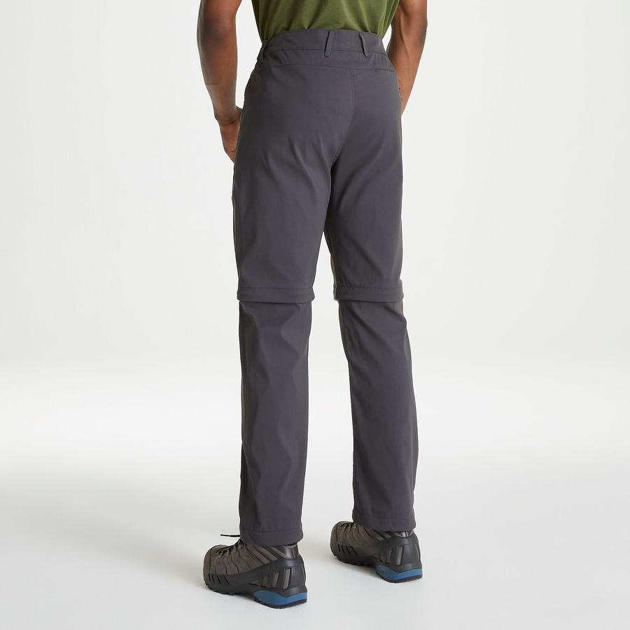 Grey Craghoppers Kiwi Pro II Men's Trousers | TYI2468NP