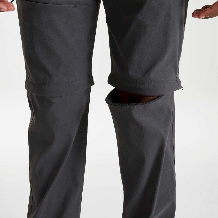 Grey Craghoppers Kiwi Pro II Men's Trousers | TYI2468NP