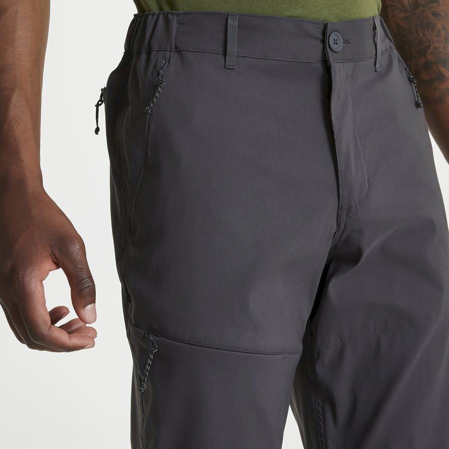 Grey Craghoppers Kiwi Pro II Men's Trousers | TYI2468NP