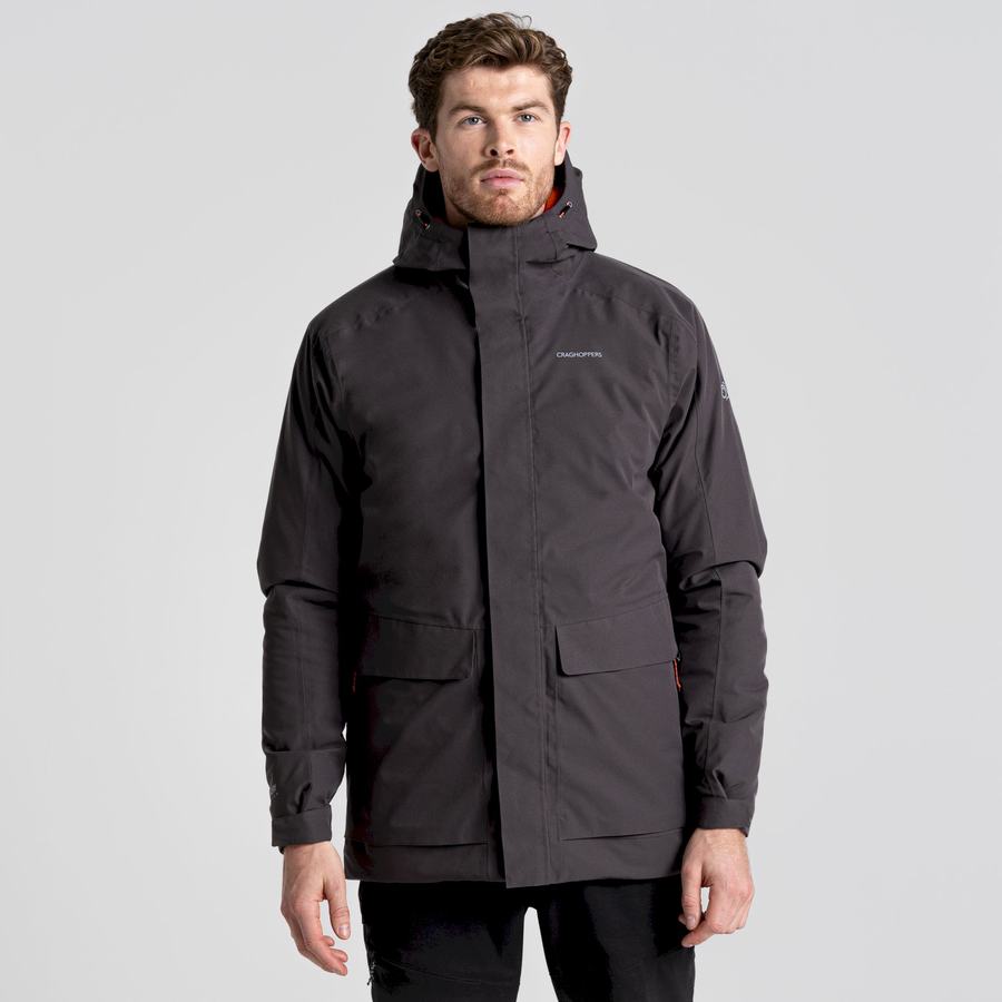 Grey Craghoppers Lorton Thermic Men's Jackets | YNL7790MY