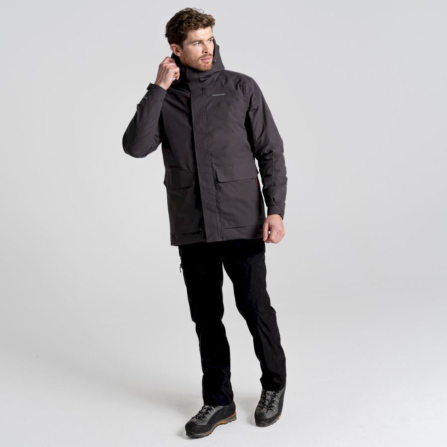 Grey Craghoppers Lorton Thermic Men's Jackets | YNL7790MY