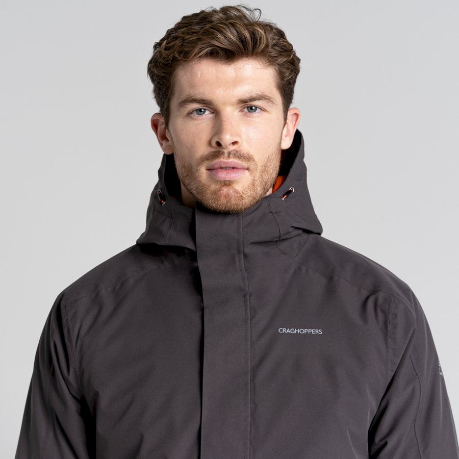 Grey Craghoppers Lorton Thermic Men's Jackets | YNL7790MY