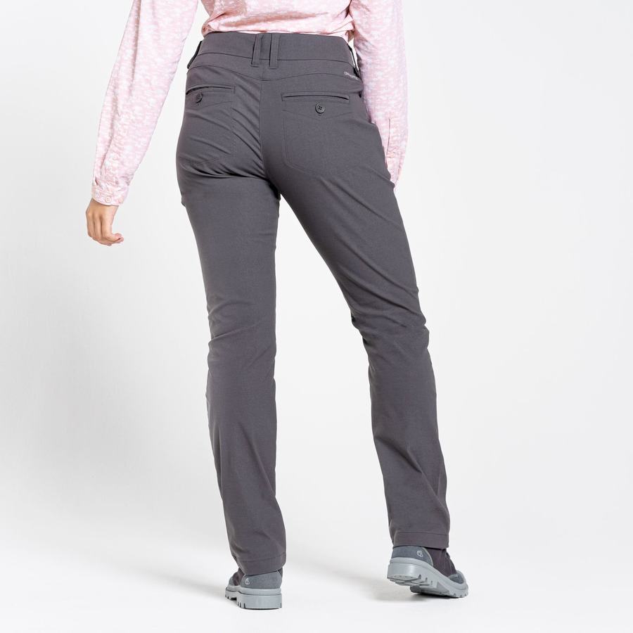 Grey Craghoppers NosiLife Clara II Women's Trousers | VJD481KN