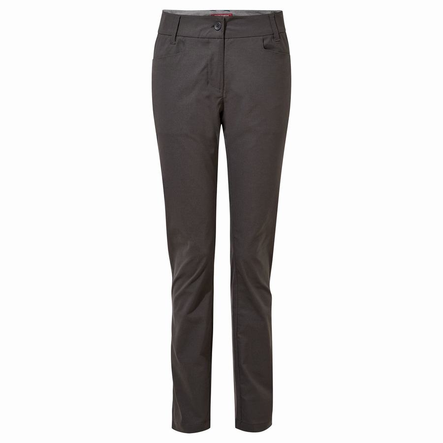 Grey Craghoppers NosiLife Clara II Women's Trousers | VJD481KN