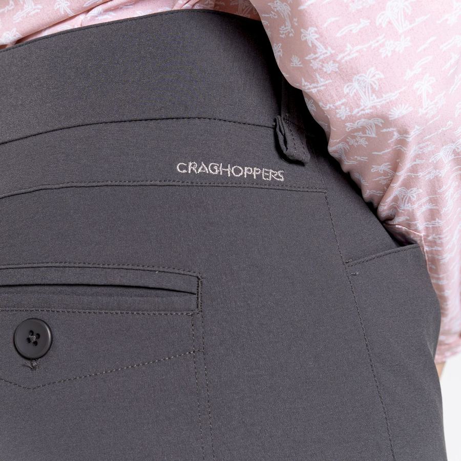 Grey Craghoppers NosiLife Clara II Women's Trousers | VJD481KN