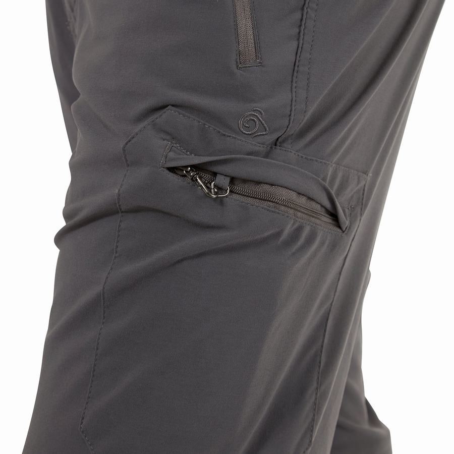 Grey Craghoppers NosiLife Pro II Men's Trousers | GHH6691MF