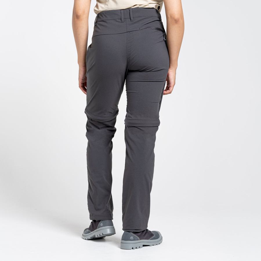 Grey Craghoppers NosiLife Pro II Women's Trousers | POG9051RV