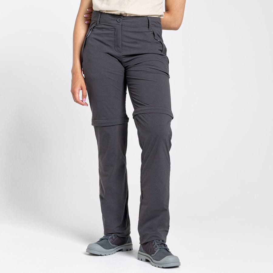 Grey Craghoppers NosiLife Pro II Women\'s Trousers | POG9051RV