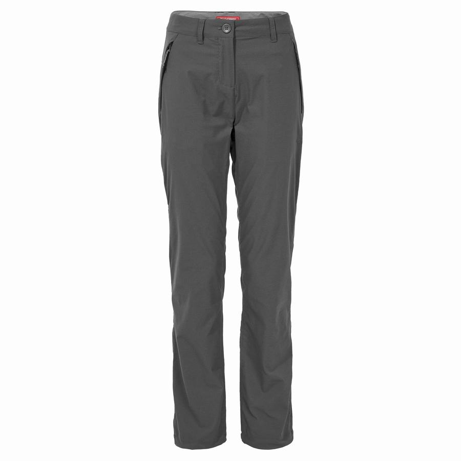 Grey Craghoppers NosiLife Pro II Women's Trousers | VGG53ZD