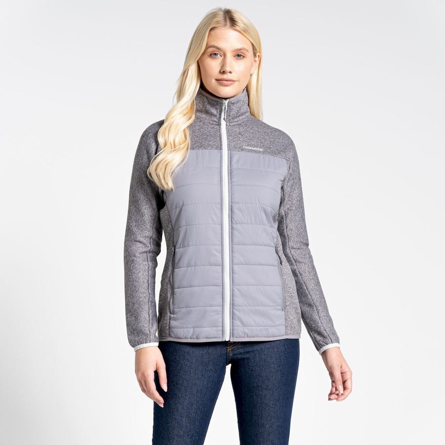 Grey Craghoppers Regina Hybrid Women's Jackets | JBI61NA