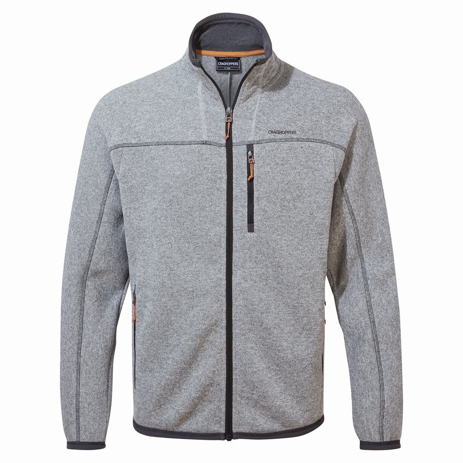 Grey Craghoppers Torney Men's Sweaters | UPH4767JZ