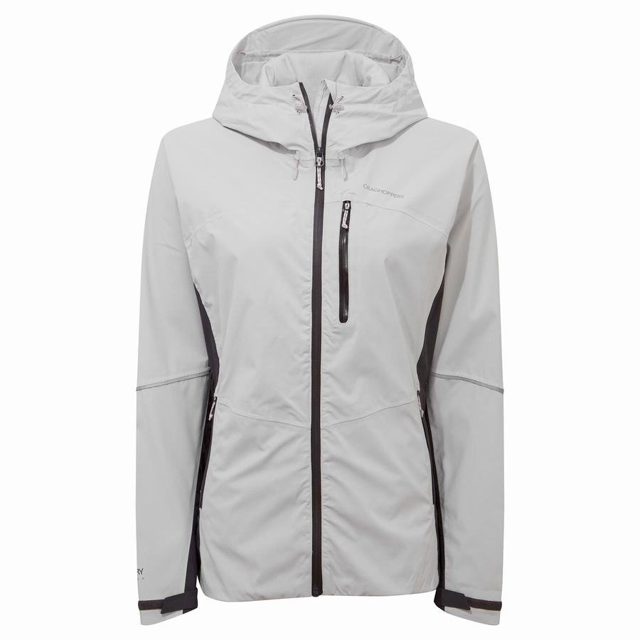 Grey Craghoppers Waterproof Dynamic Women\'s Jackets | FKH8761CV