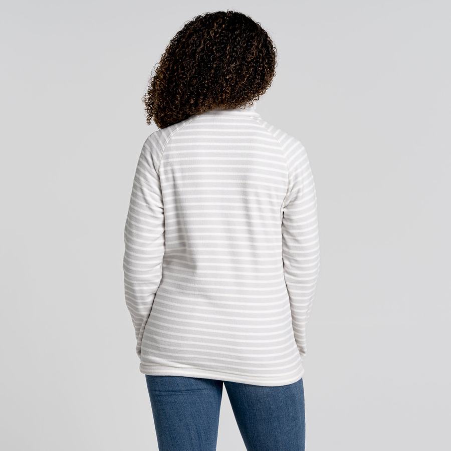 Grey Stripes Craghoppers Ella Women's Sweaters | YQW2178ZC