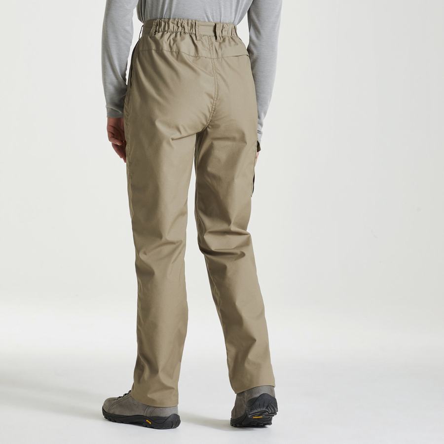 Khaki Craghoppers Expert Kiwi Women's Trousers | DFX10081MW