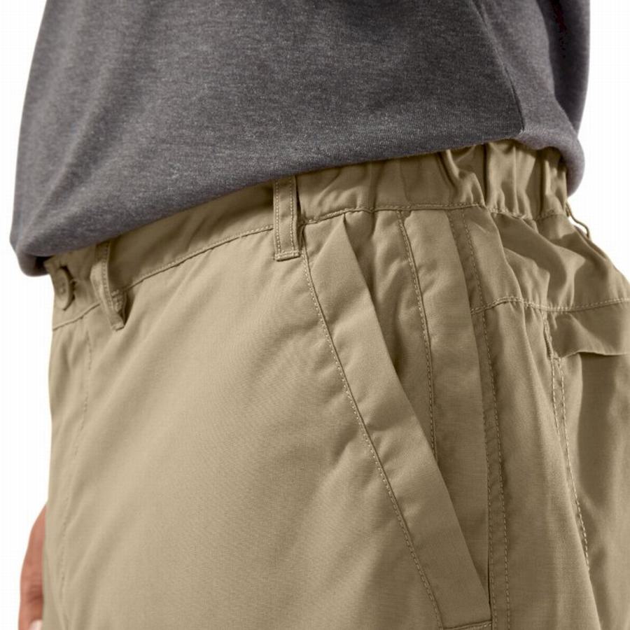 Khaki Craghoppers Kiwi Men's Trousers | EVL6431WD