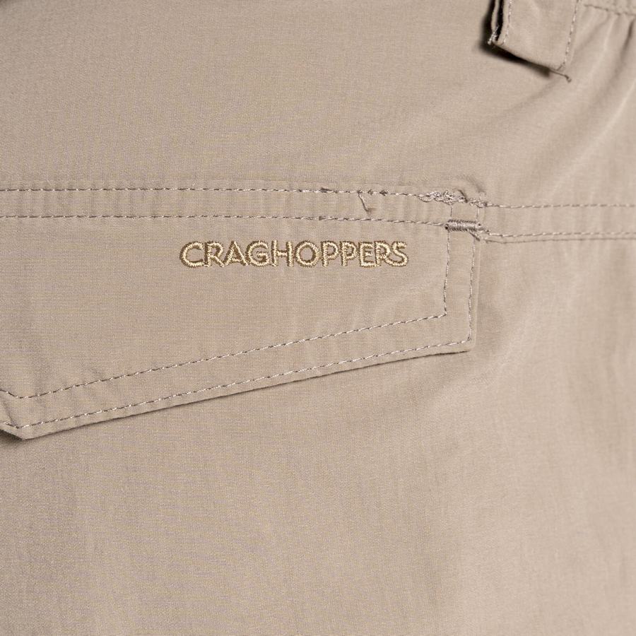 Khaki Craghoppers NosiLife Cargo II Men's Trousers | ZVK7121NE