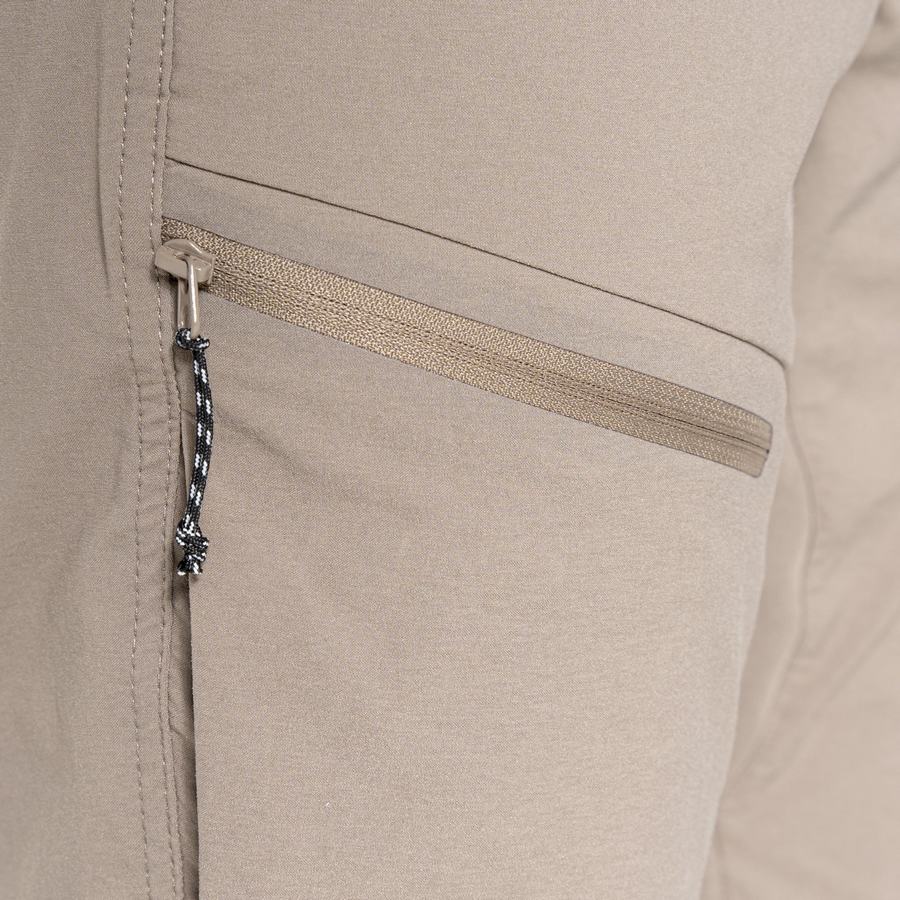 Khaki Craghoppers NosiLife Pro Active Men's Trousers | QOJ7971VV