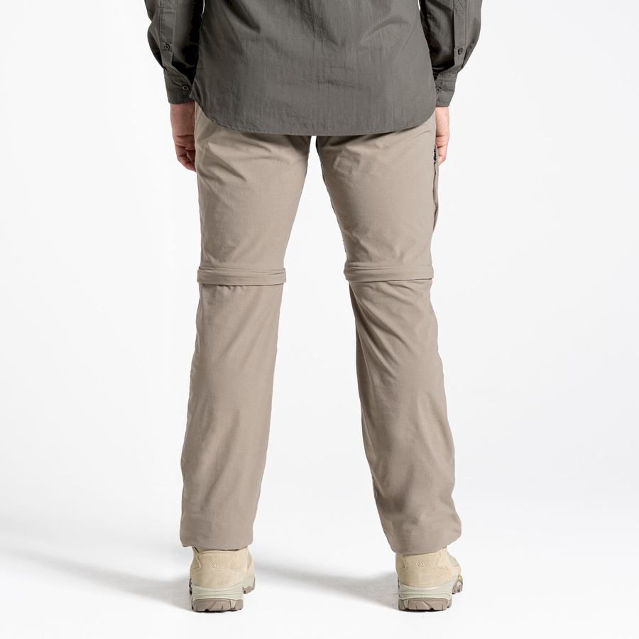 Khaki Craghoppers NosiLife Pro II Men's Trousers | EEG7579HZ