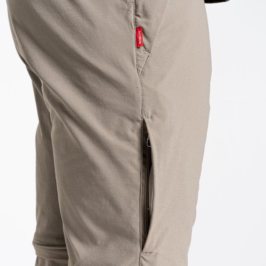 Khaki Craghoppers NosiLife Pro II Men's Trousers | EEG7579HZ