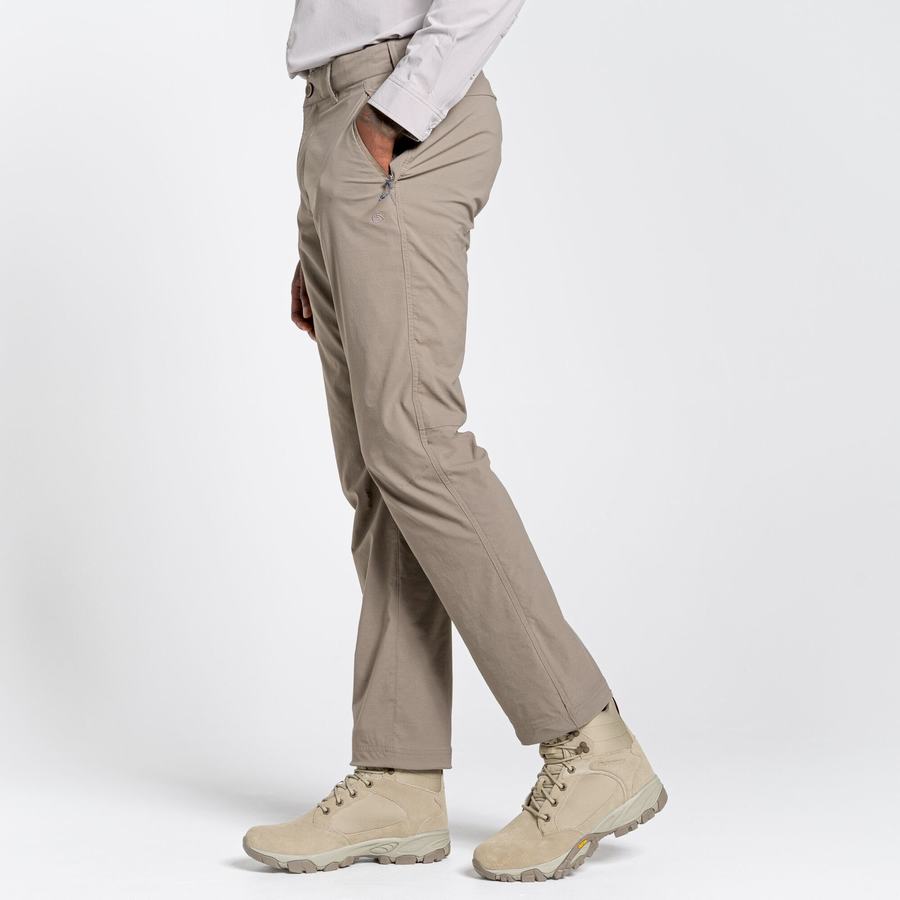 Khaki Craghoppers NosiLife Pro II Men's Trousers | TWI6348MI