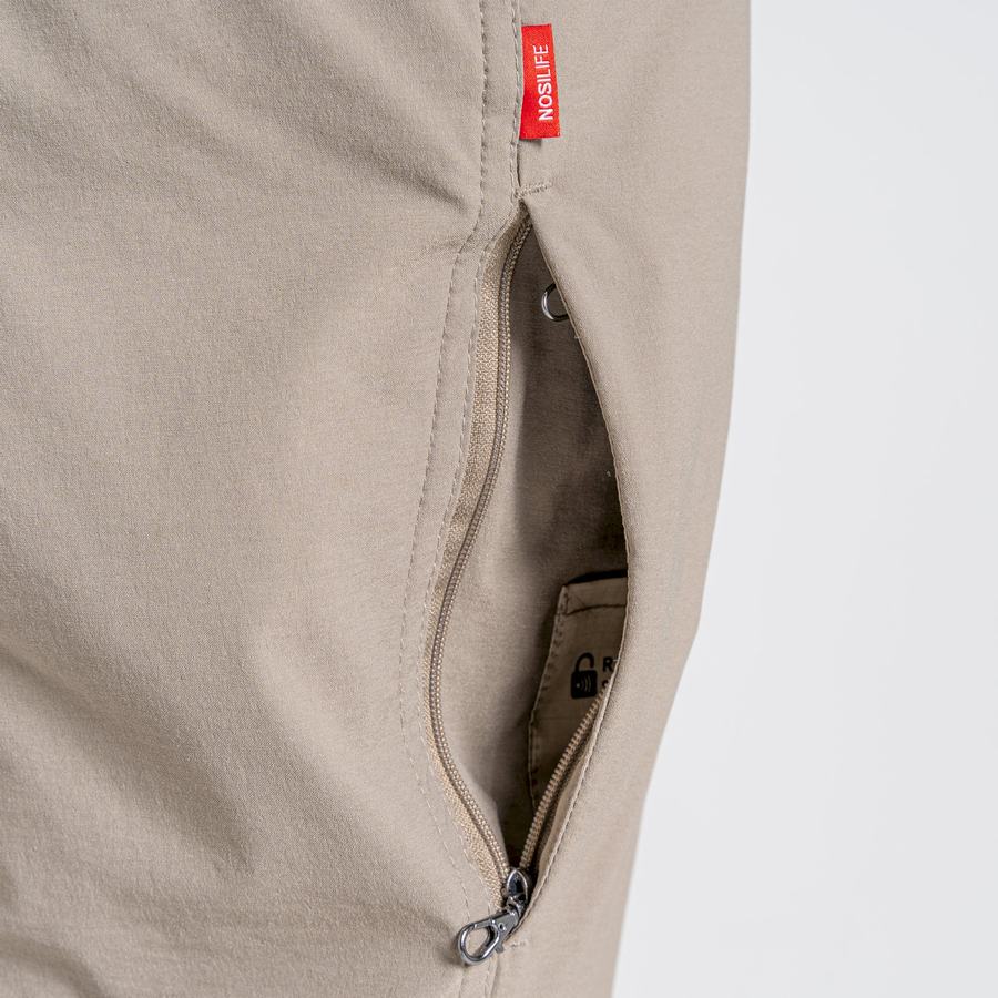 Khaki Craghoppers NosiLife Pro II Men's Trousers | TWI6348MI