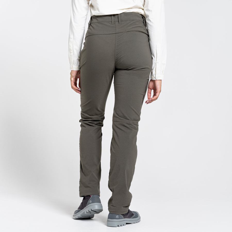 Khaki Craghoppers NosiLife Pro II Women's Trousers | ZKP4538JL