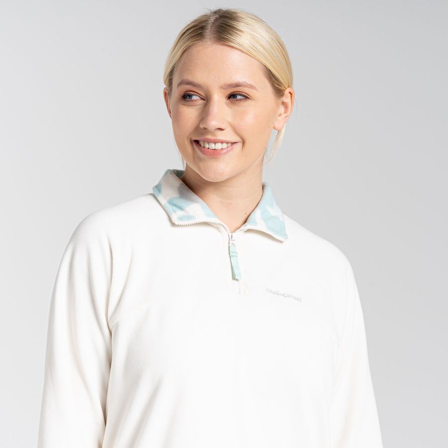 Light Blue Craghoppers Cabrillo Half Zip Women's Sweaters | LAC9911IJ