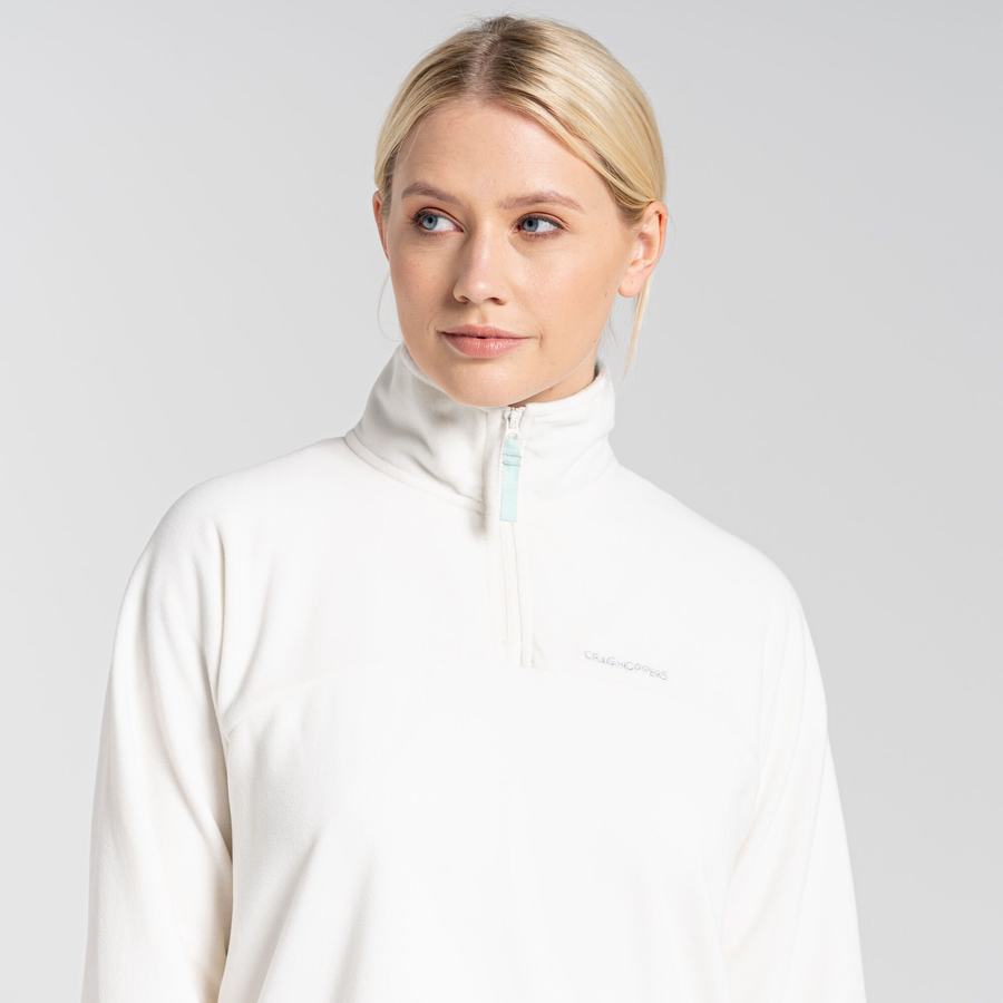 Light Blue Craghoppers Cabrillo Half Zip Women's Sweaters | LAC9911IJ