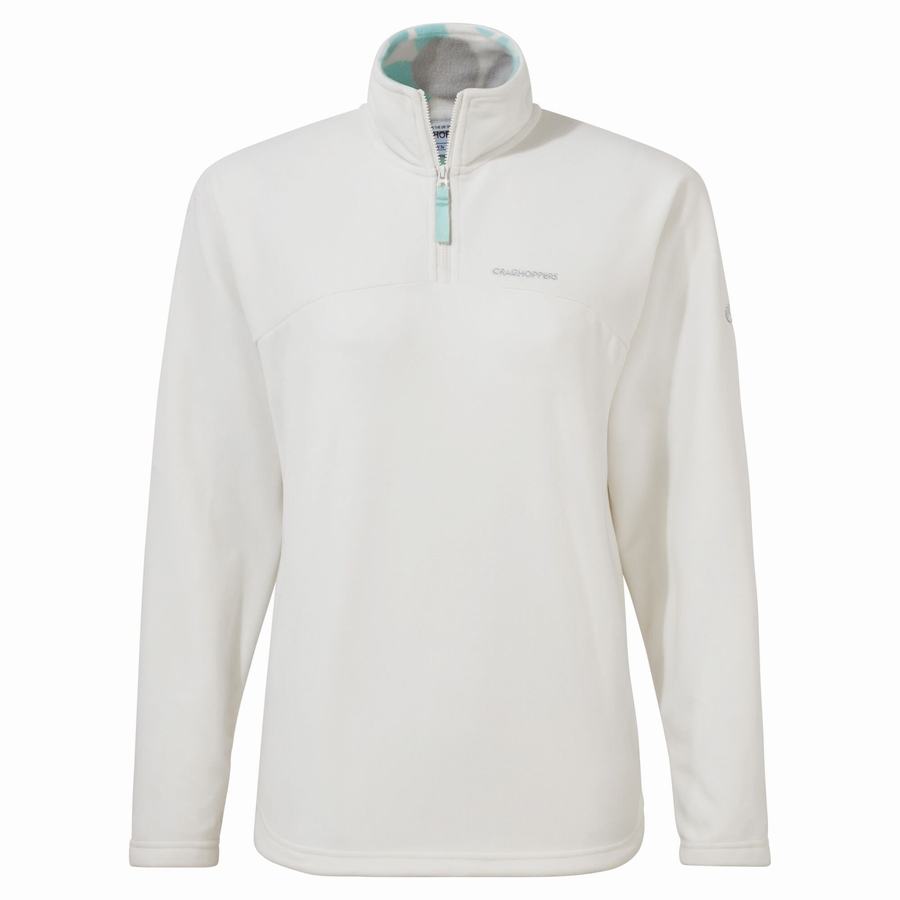 Light Blue Craghoppers Cabrillo Half Zip Women's Sweaters | LAC9911IJ