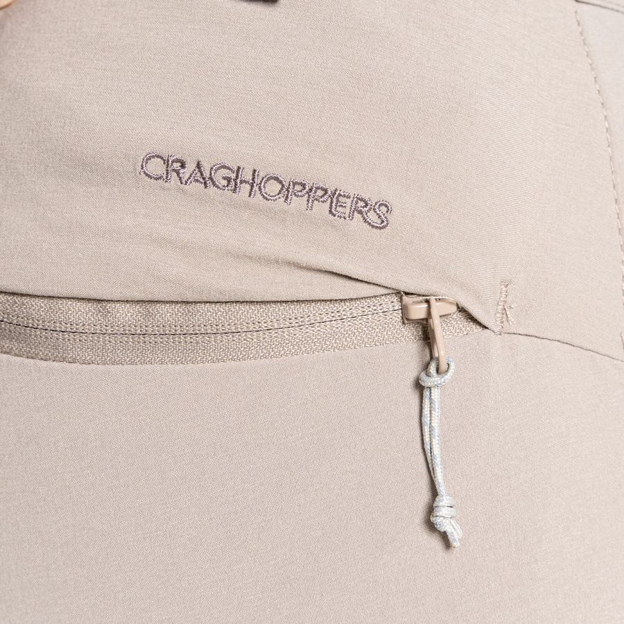 Light Brown Craghoppers NosiLife Pro II Women's Trousers | FYQ4444UB