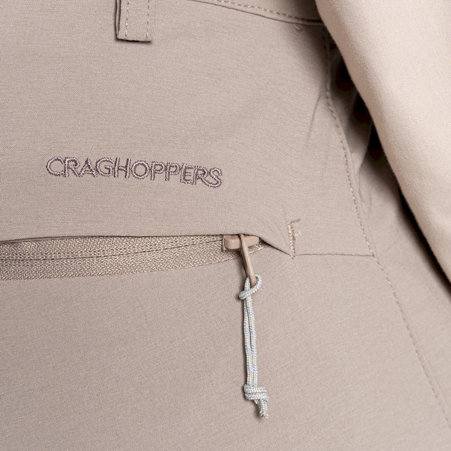 Light Brown Craghoppers NosiLife Pro II Women's Trousers | HLL4139PQ