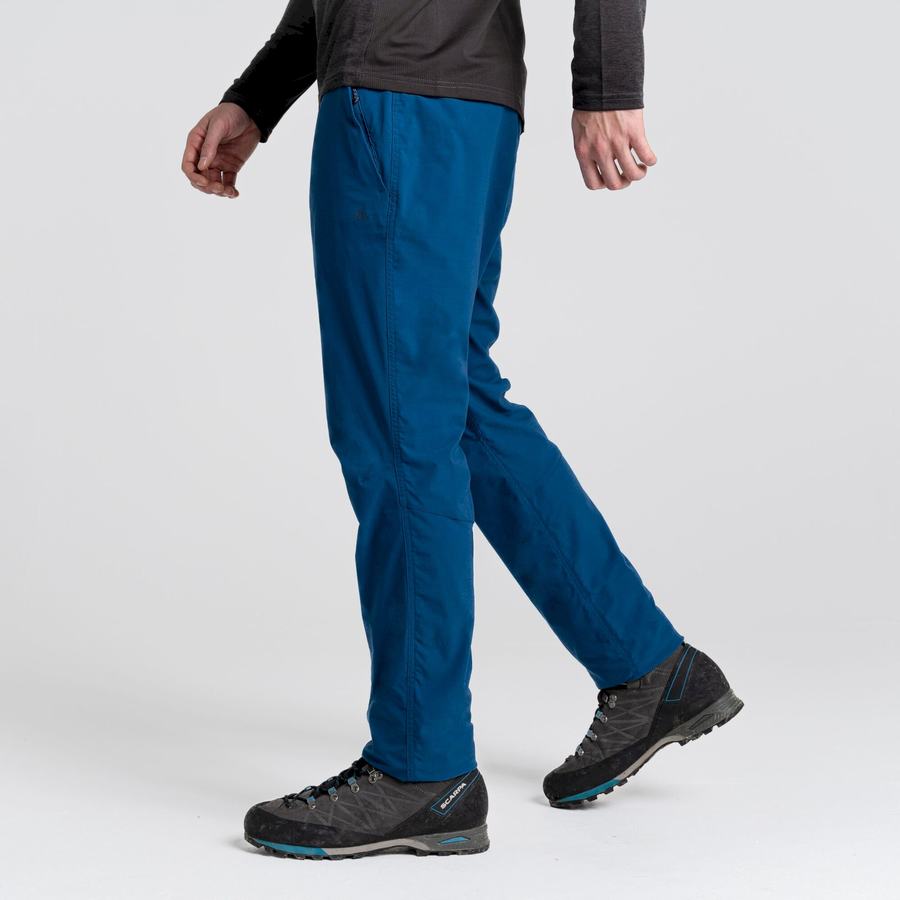 Navy Blue Craghoppers NosiLife Pro Active Men's Trousers | GNF9263GD