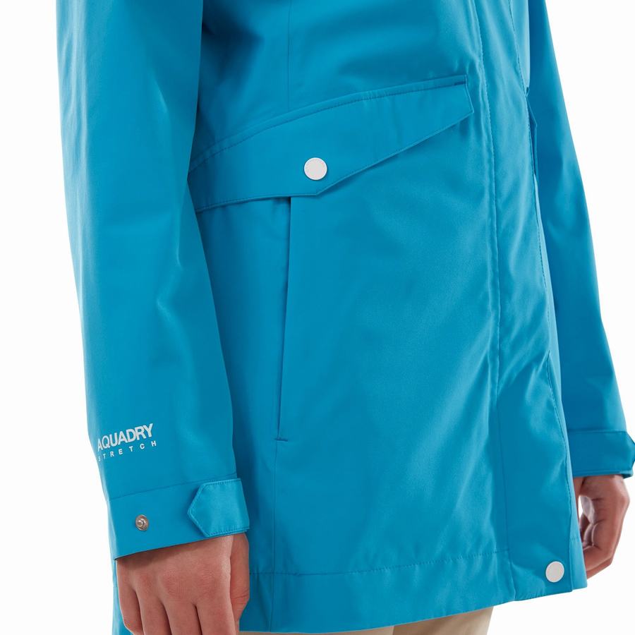 Navy Blue Craghoppers Waterproof Salia Women's Jackets | GRM5730JN