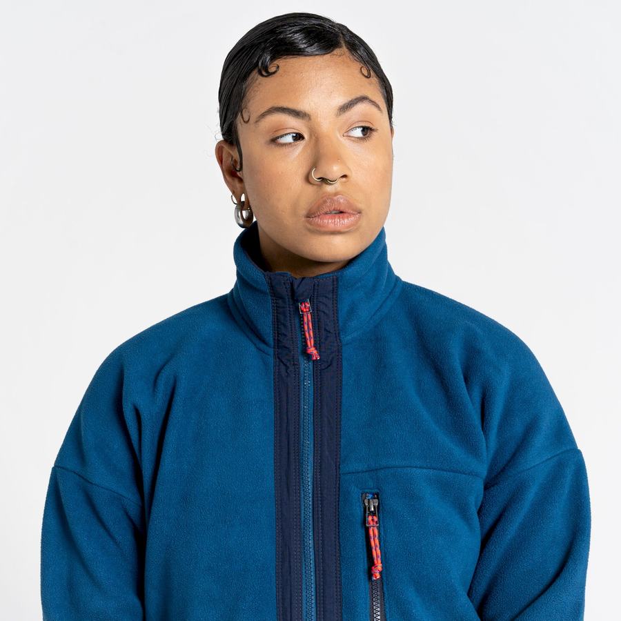 Navy Blue Craghoppers Welwood Women's Sweaters | OAL5650GK