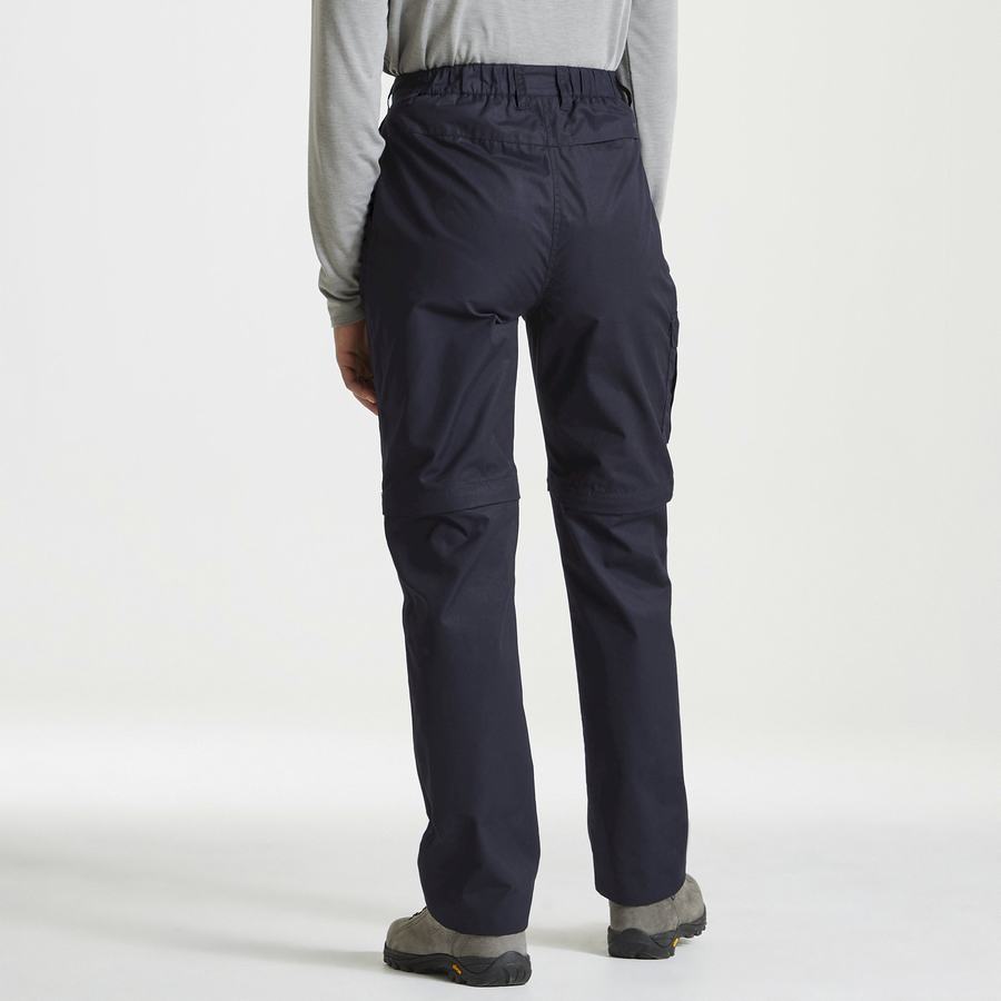 Navy Craghoppers Expert Kiwi Women's Trousers | QNQ8087IP